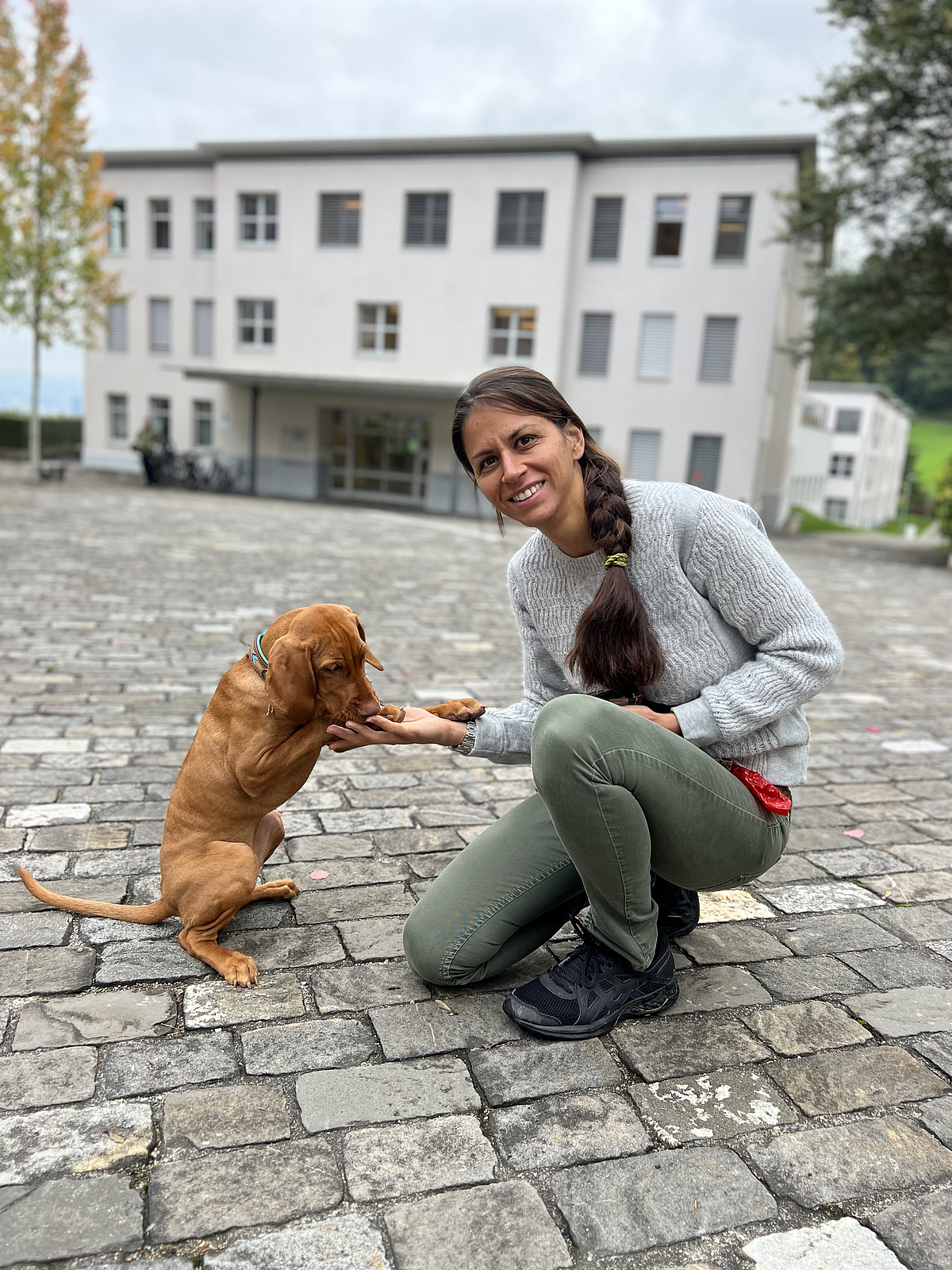 Julia Oberle mit Lumi